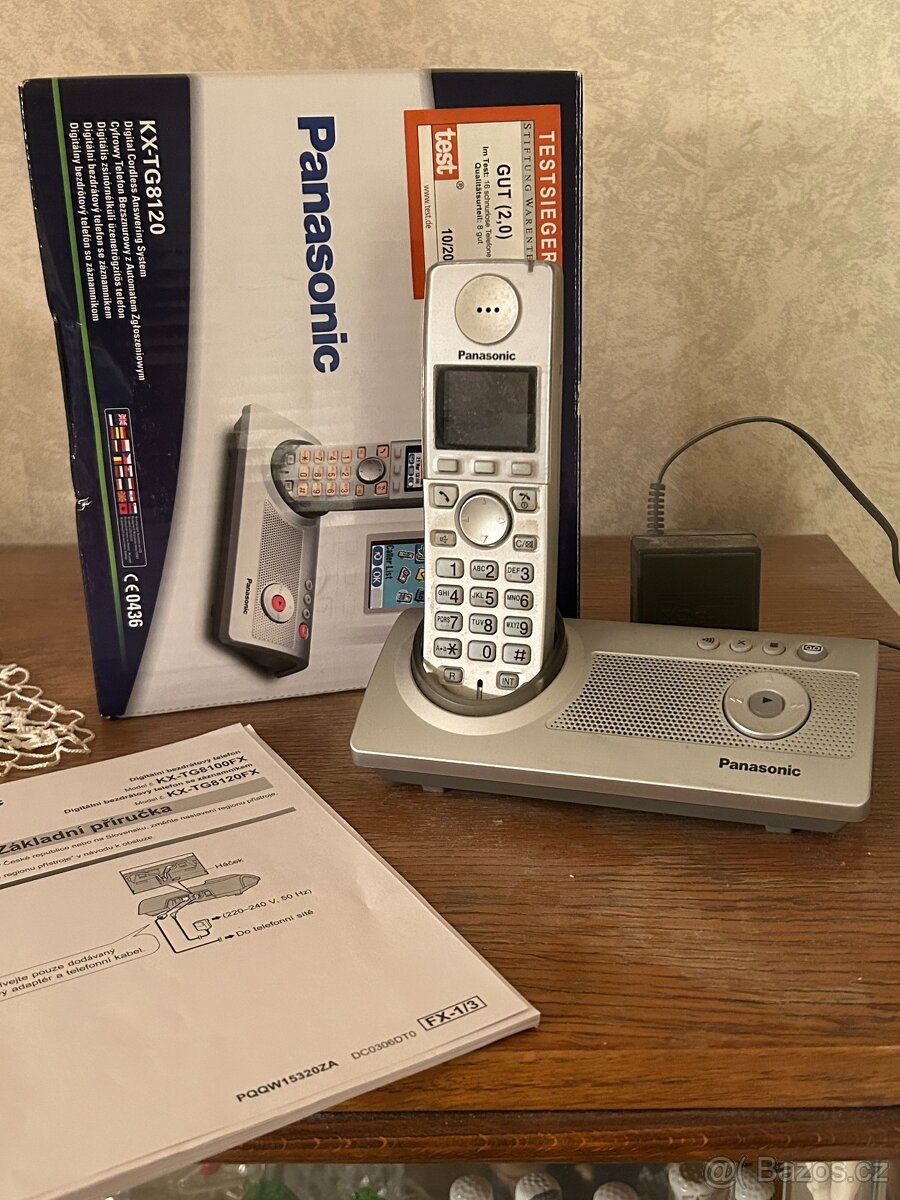 Telefon se záznamníkem PANASONIC pro pevnou linku - 4