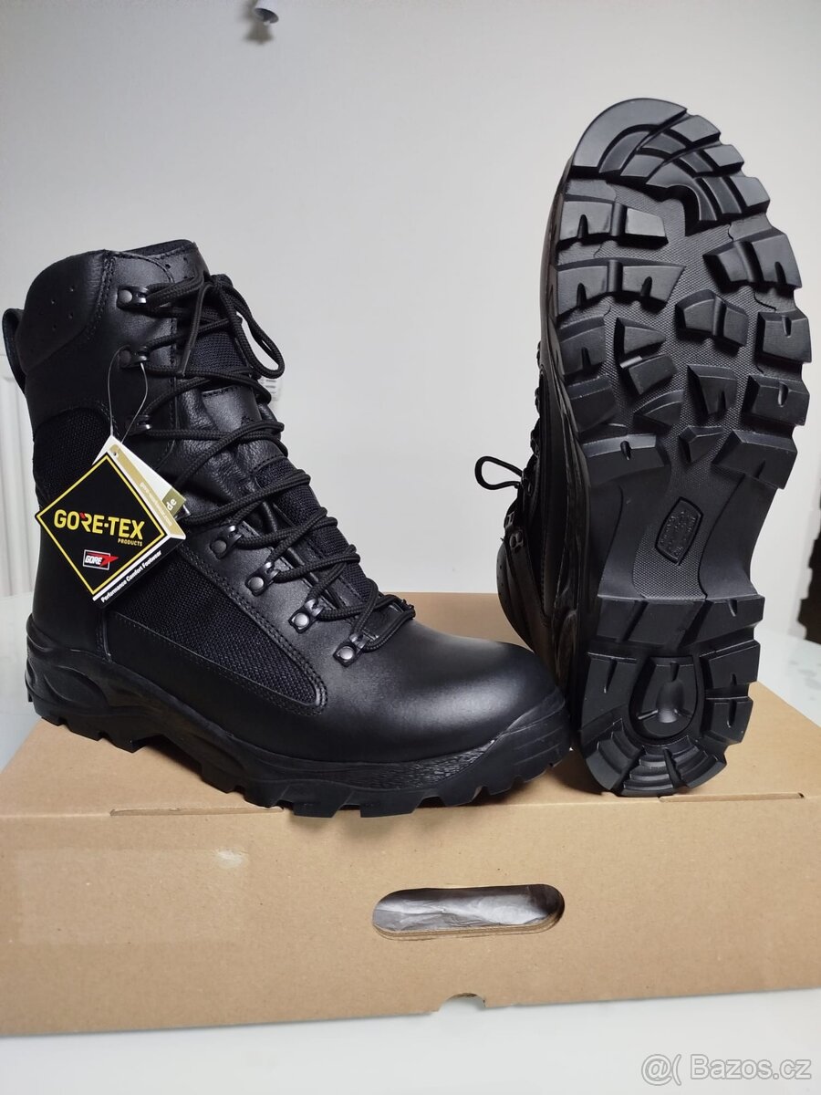 VOJENSKÉ BOTY KANADY PRABOS GORETEX-VELIKOST 11-46-30,5 - 4