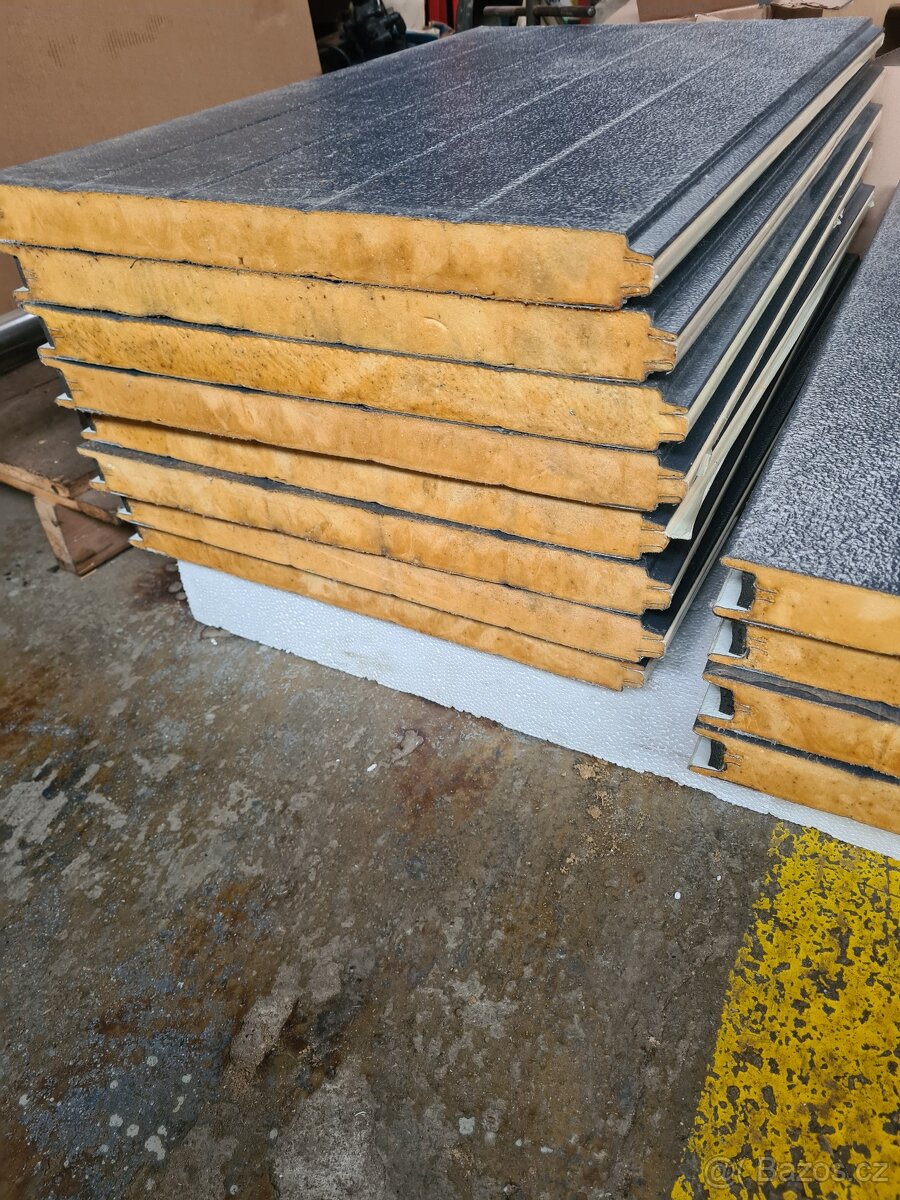 Pur panely pro Garážova vrata antracit - 4