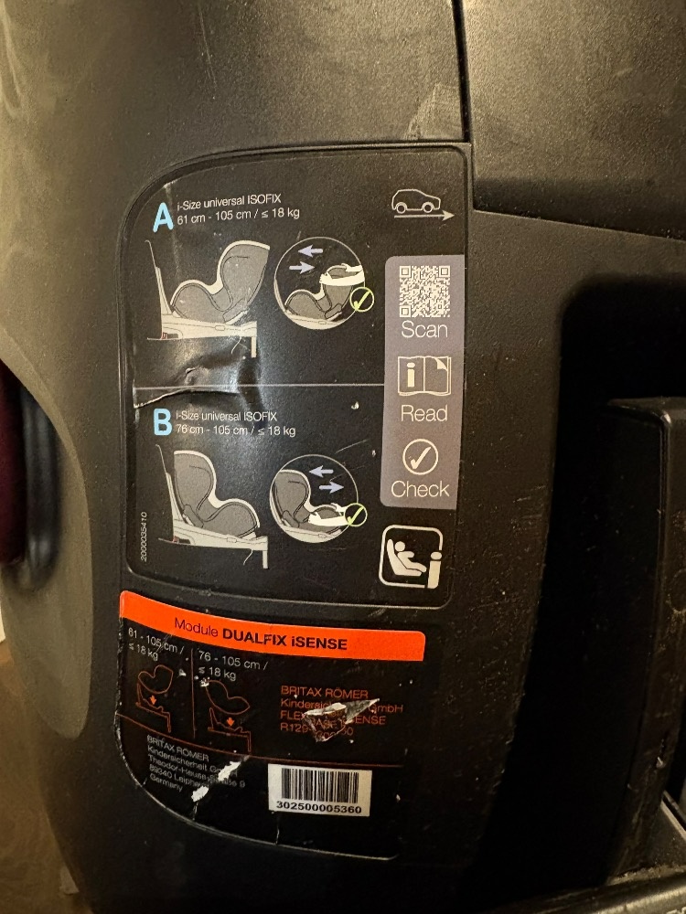 Britax Römer Dualfix iSense Bundle Flex iSense - 4