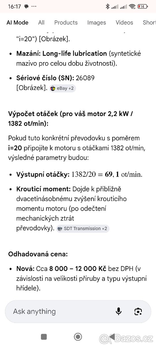 Motor s převodovkou - 4