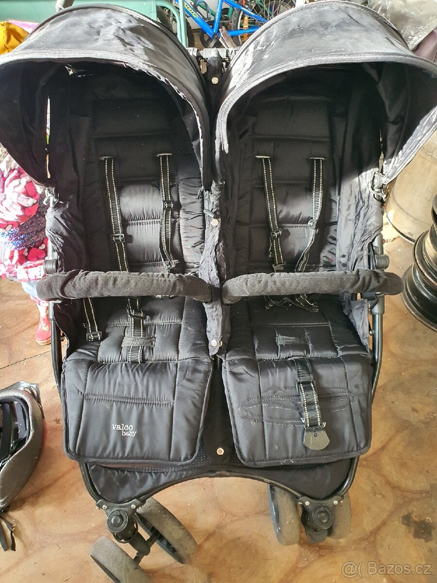 Dvoukočár Valco Snap Duo černý - 4