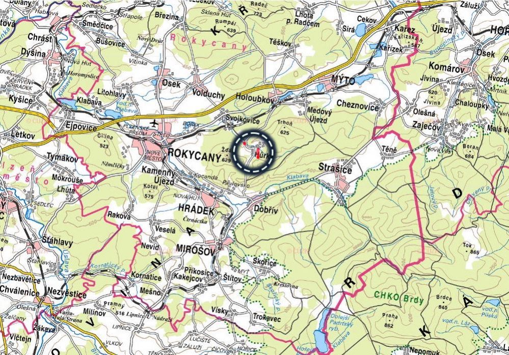 Zemědělská půda, prodej, Hůrky, Rokycany - 4