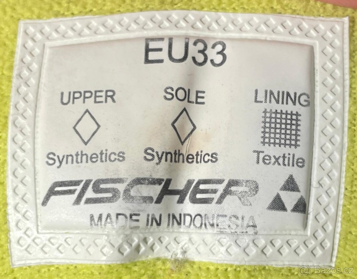 Dětské boty na běžky Fischer XJ Sprint vel. 33 NNN - 4