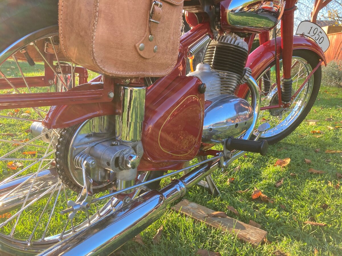Jawa 250 pérák 1950 - 4