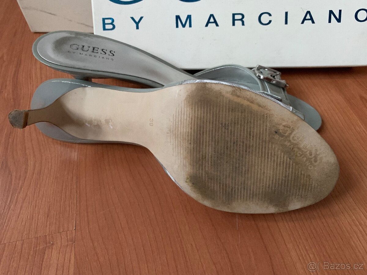 LUXUSNÍ sexy střevíčky GUESS, vel. 39, LEVNĚ - 4
