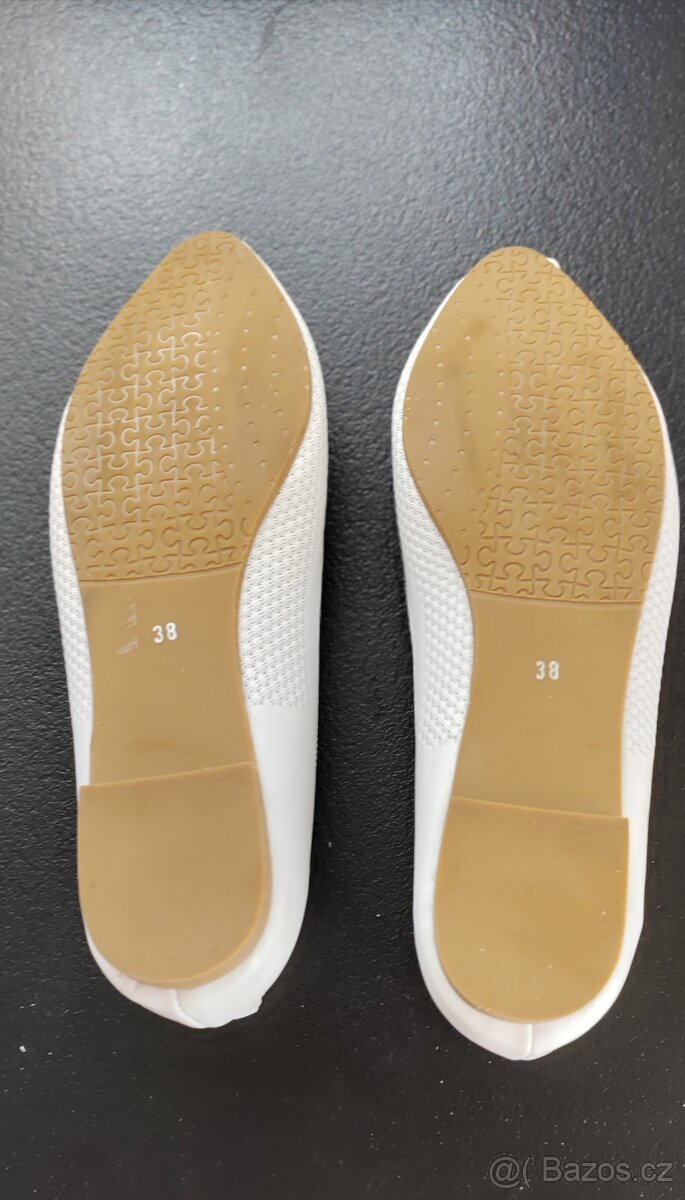 Kožené baleríny Stival - 4