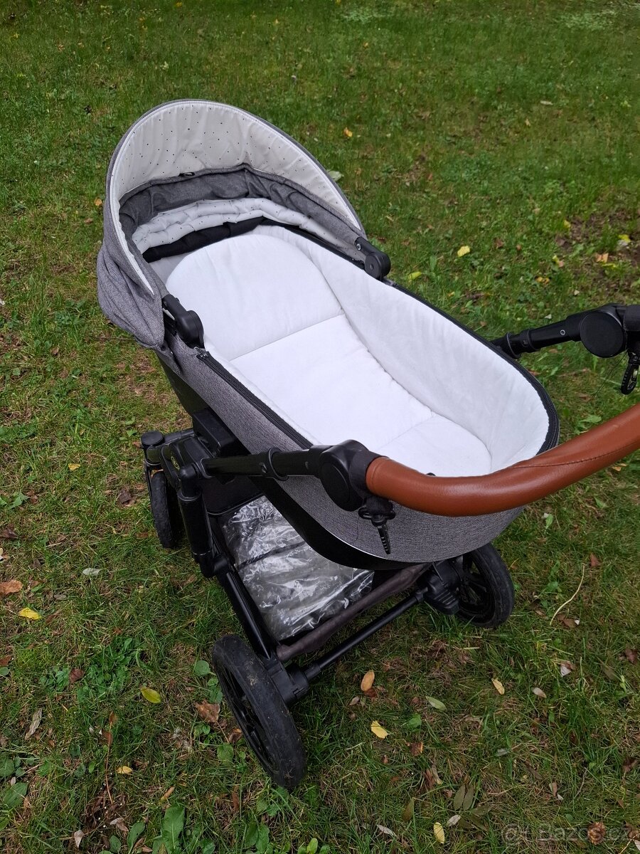 Kombinovaný kočárek Kinderkraft Prime 3v1 + příslušenství - 4