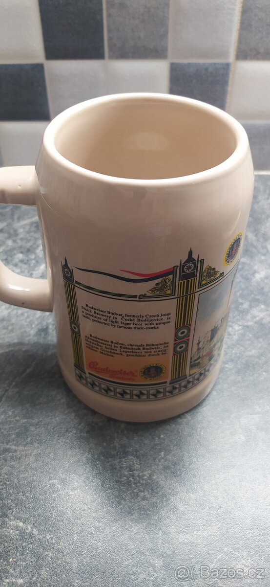 Korbel Budvar keramicky - 4