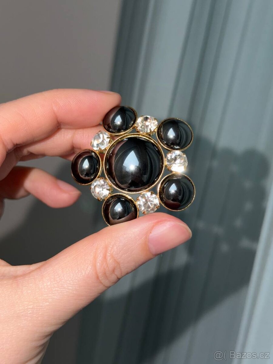 Elegantní vintage brož. - 4