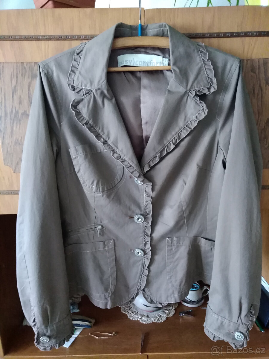 Dámské riflové a bavlněné sako vel. 42 - 4
