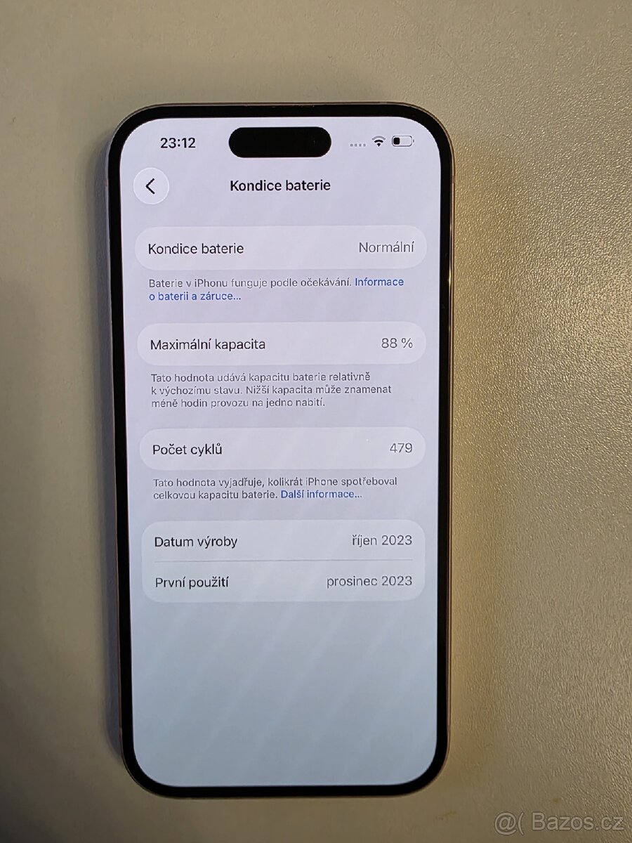 Iphone 15 pink růžová - 4