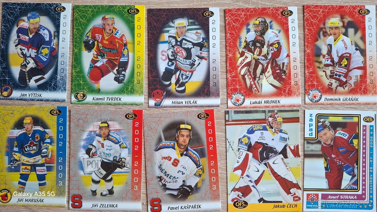 Hokejové kartičky - 4