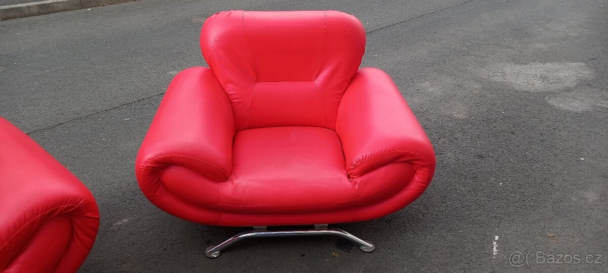 Sedačka + křeslo - 4