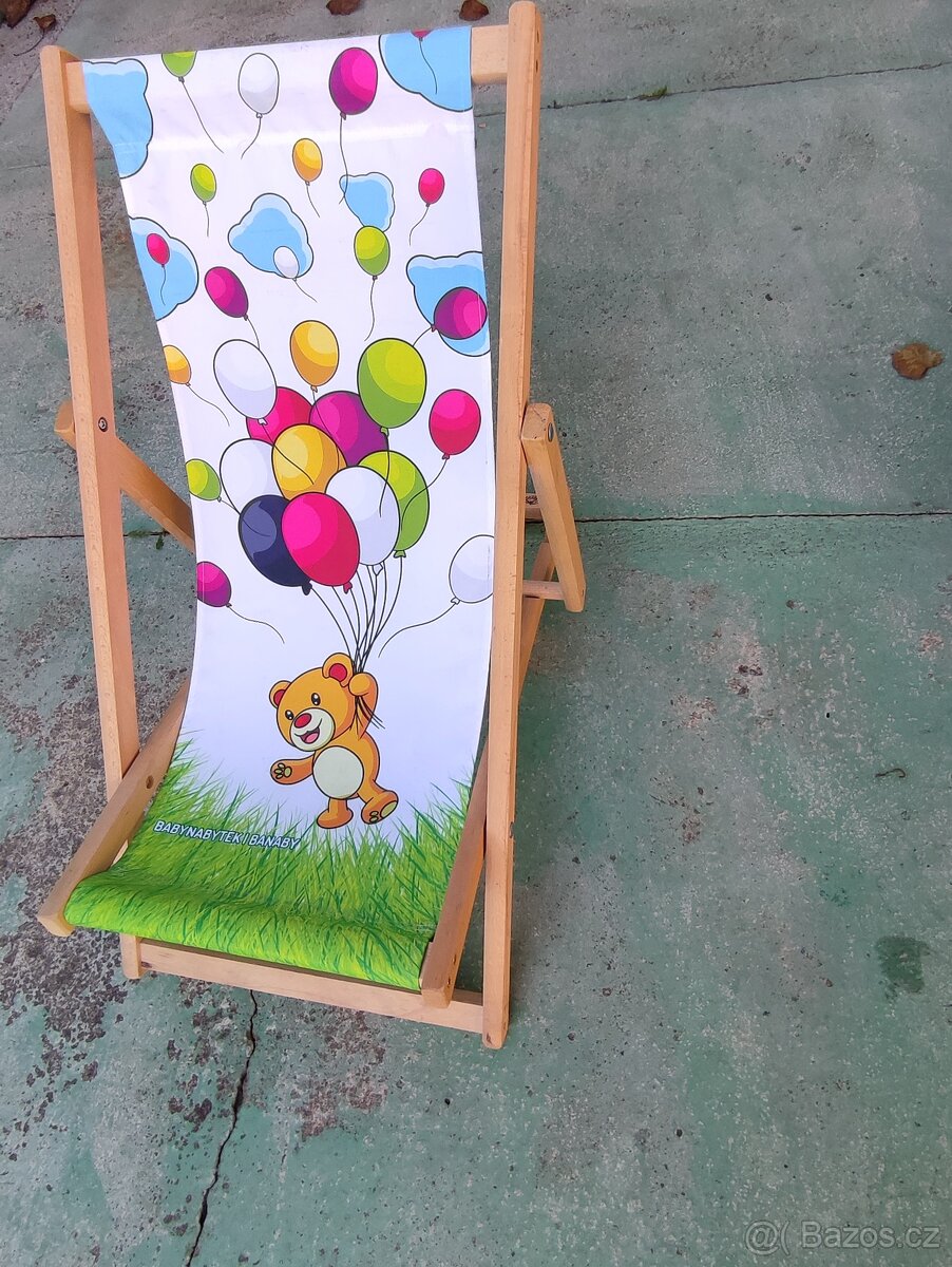 Plážové lehátko dětské - 4