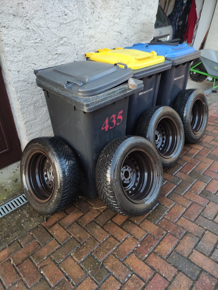 Kola a pneumatiky Continental zimní - 4