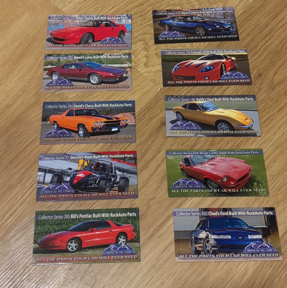 Originální magnetky RockAuto - 4