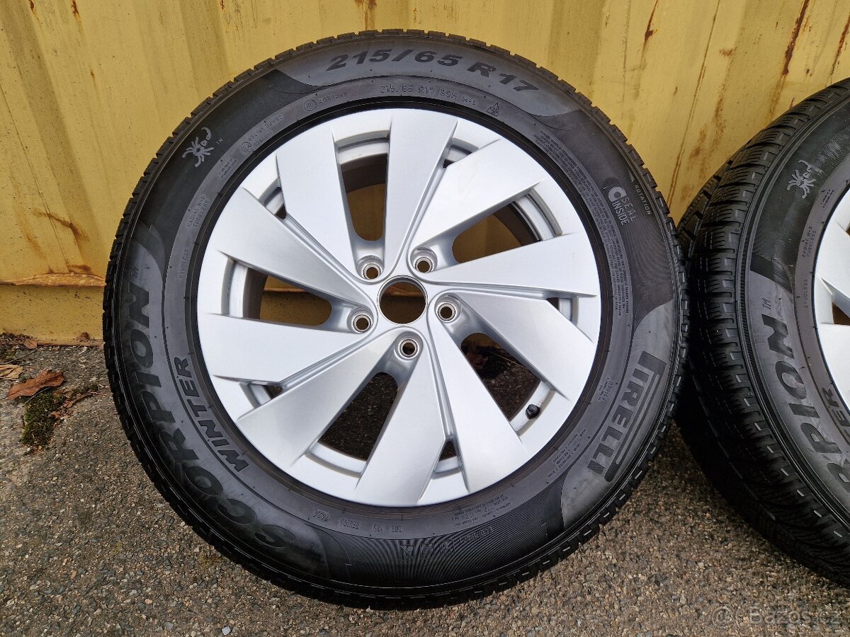 5x112 r17 kola disky tiguan volkswagen alu zimni 215 65 17 - 4
