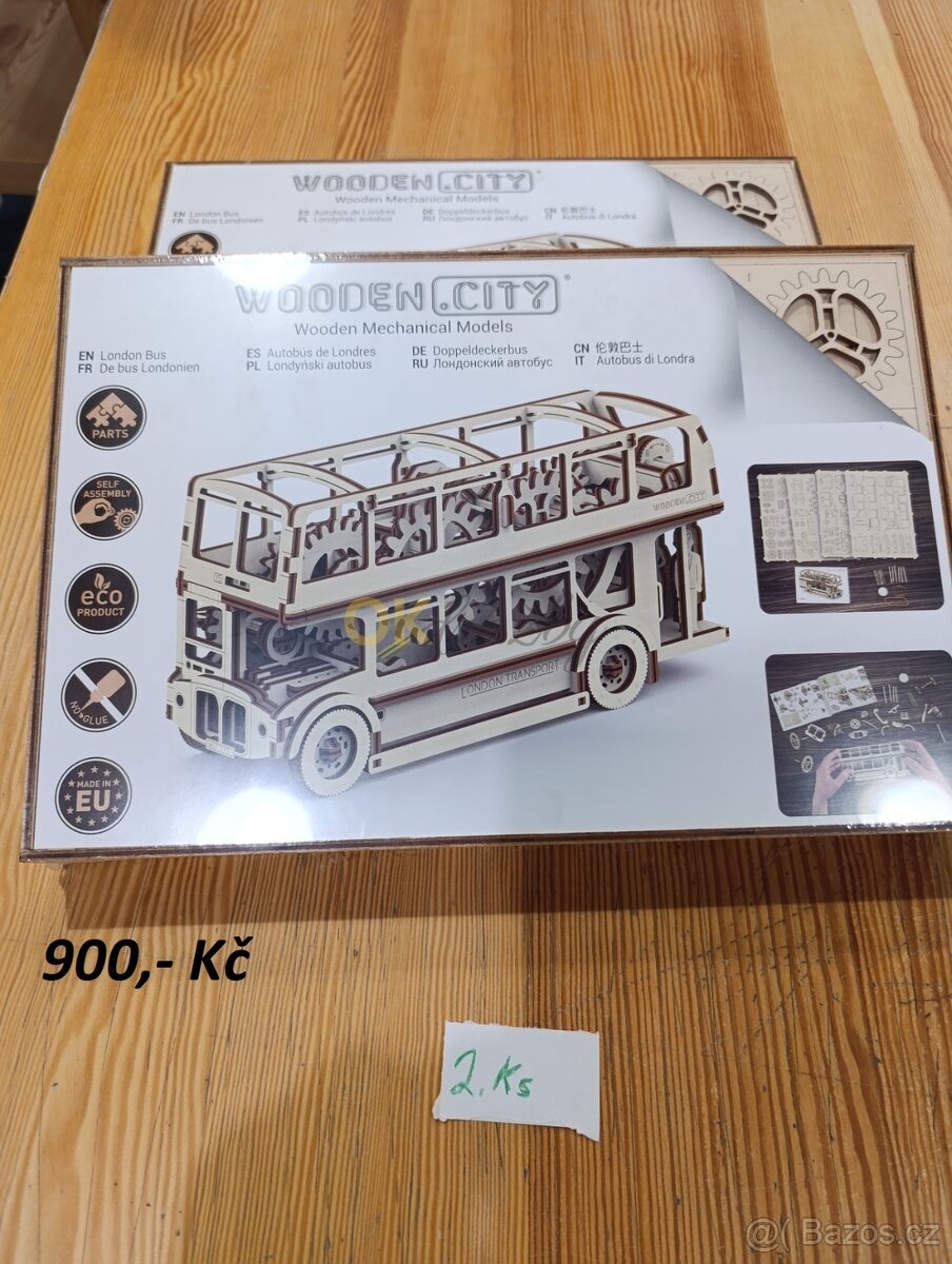 Dřevěné Stavebnice & Puzzle. - 4