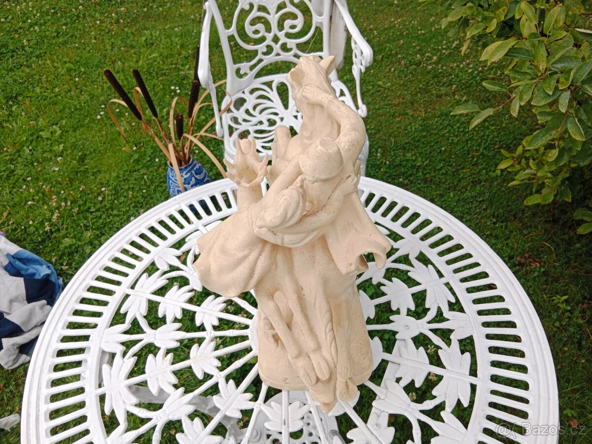 Plastika Toman a lesní panna SLEVA - 4