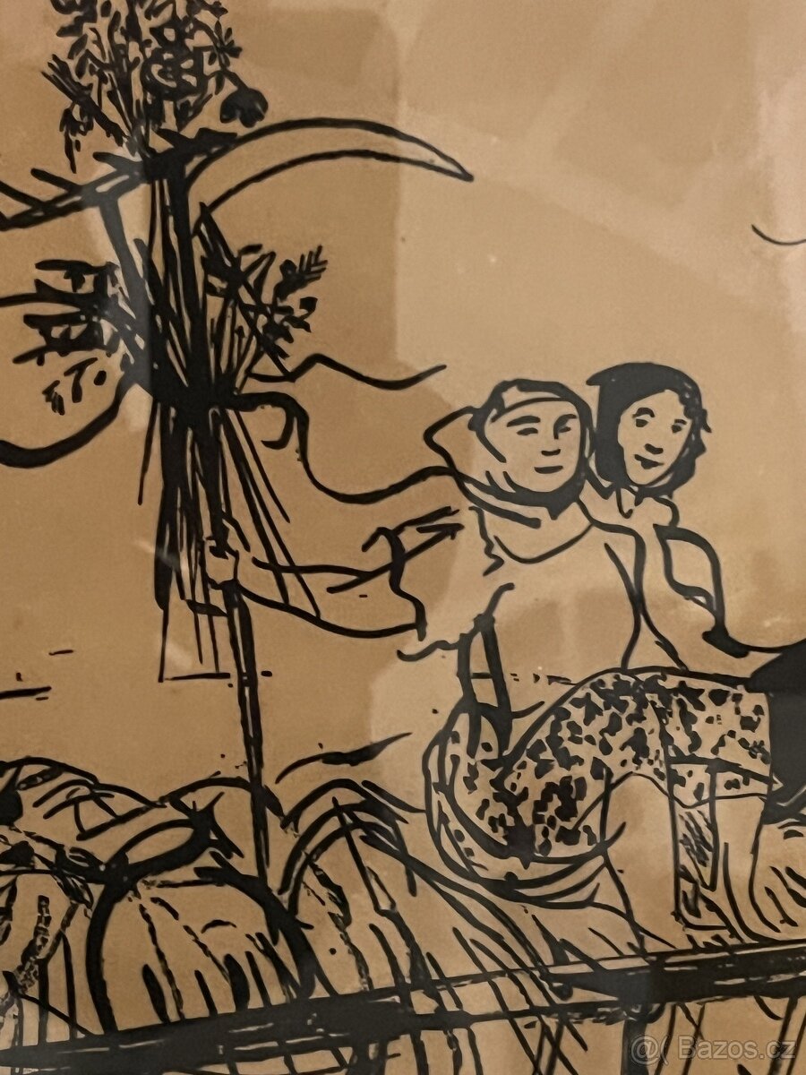 Obraz, Vojtěch Sedláček, originál grafika - 4