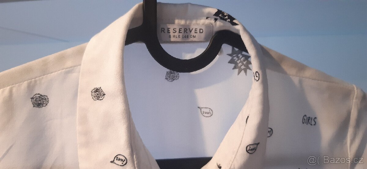Dívčí košile RESERVED vel.146 - 4