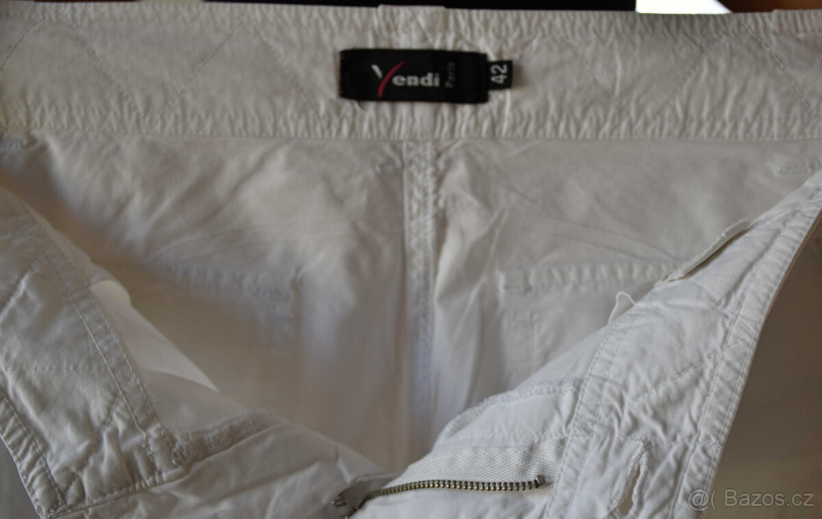 Letní kalhoty culottes Vendi a F&F vel. M(40) - 4