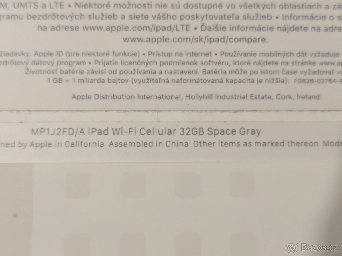 iPad wi-fi Cellular 32GB - 4