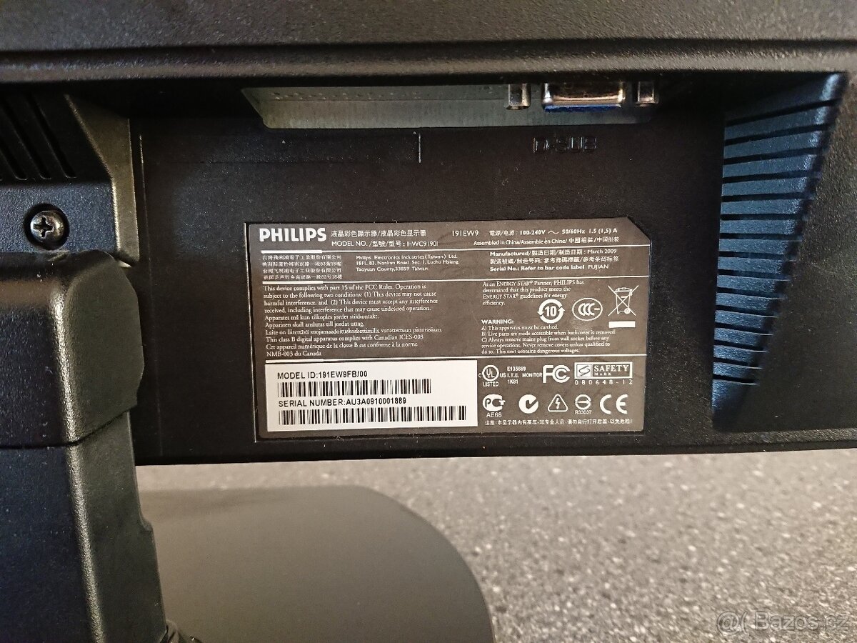 LCD monitor Philips 191EW9FB/00 - 4