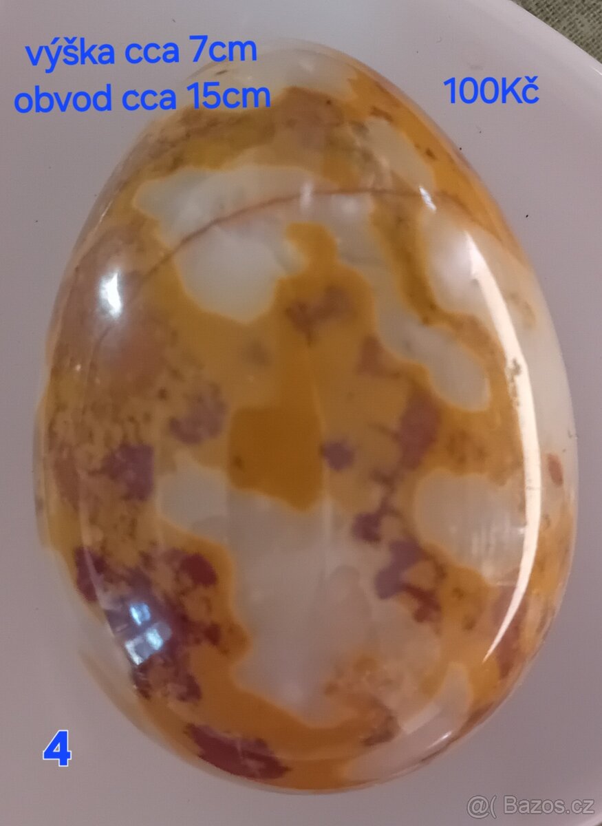 Mramorová vajíčka 4ks - 4