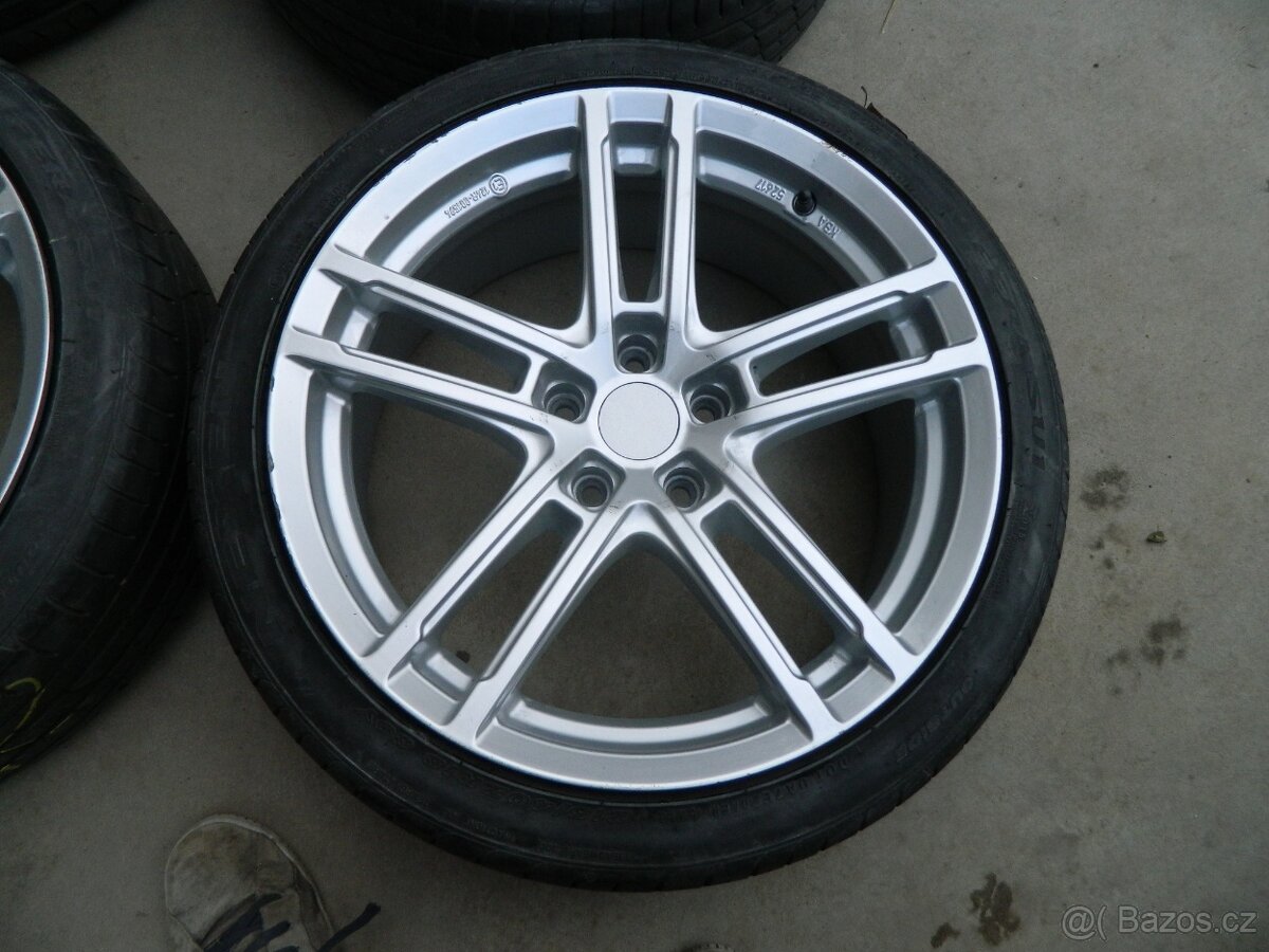 kola 5x112 r18+letní pneu - 4