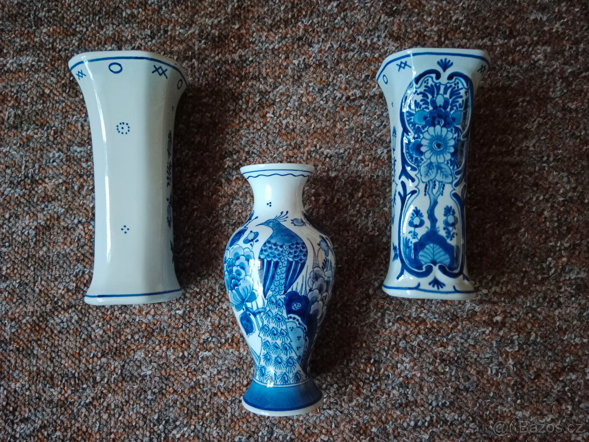 Český porcelán Dubí - vázičky - 4