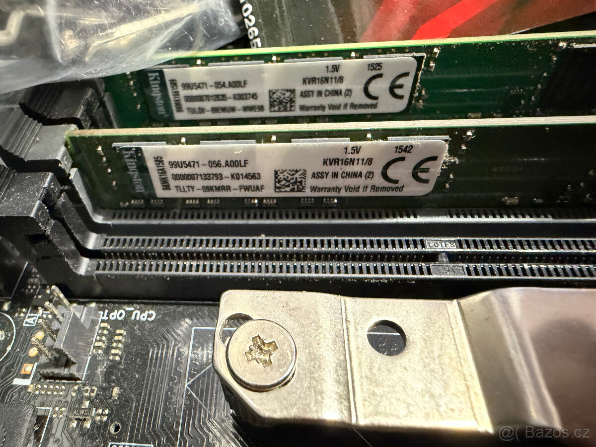 Herní set ASUS Z97 + i5-4690K (Odemčený) + 16GB RAM - 4