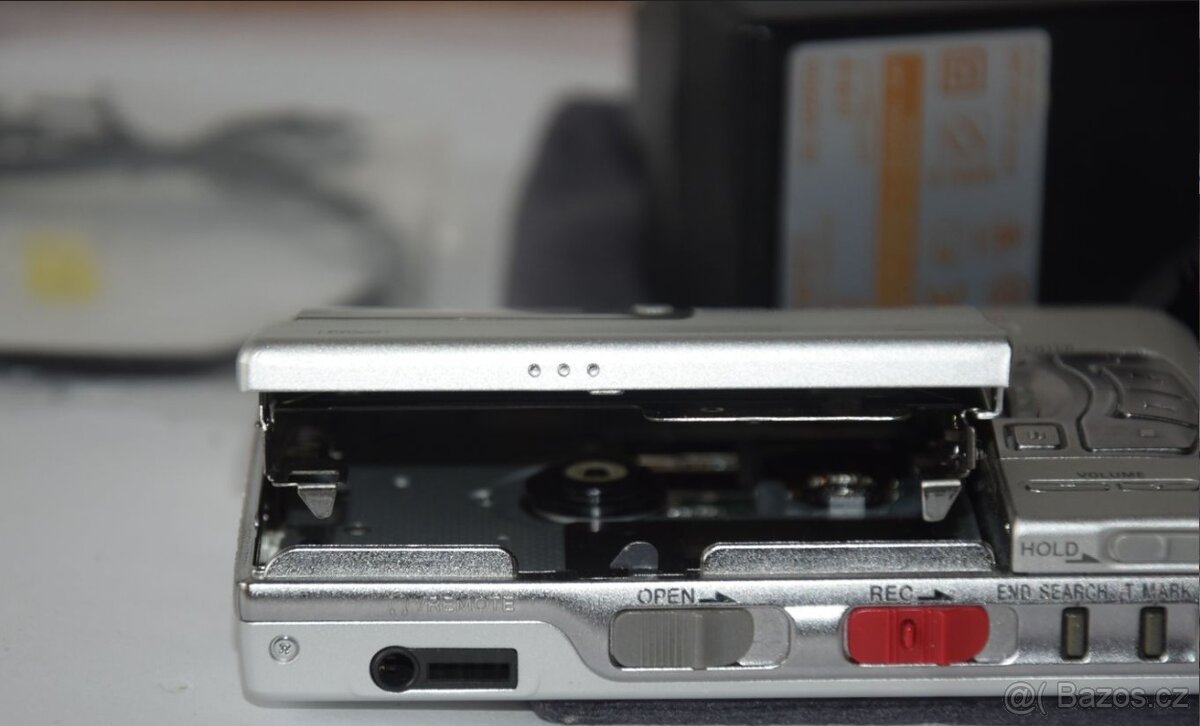 Minidisc walkman SONY MZ R50, super stav, přísluš., MD media - 4