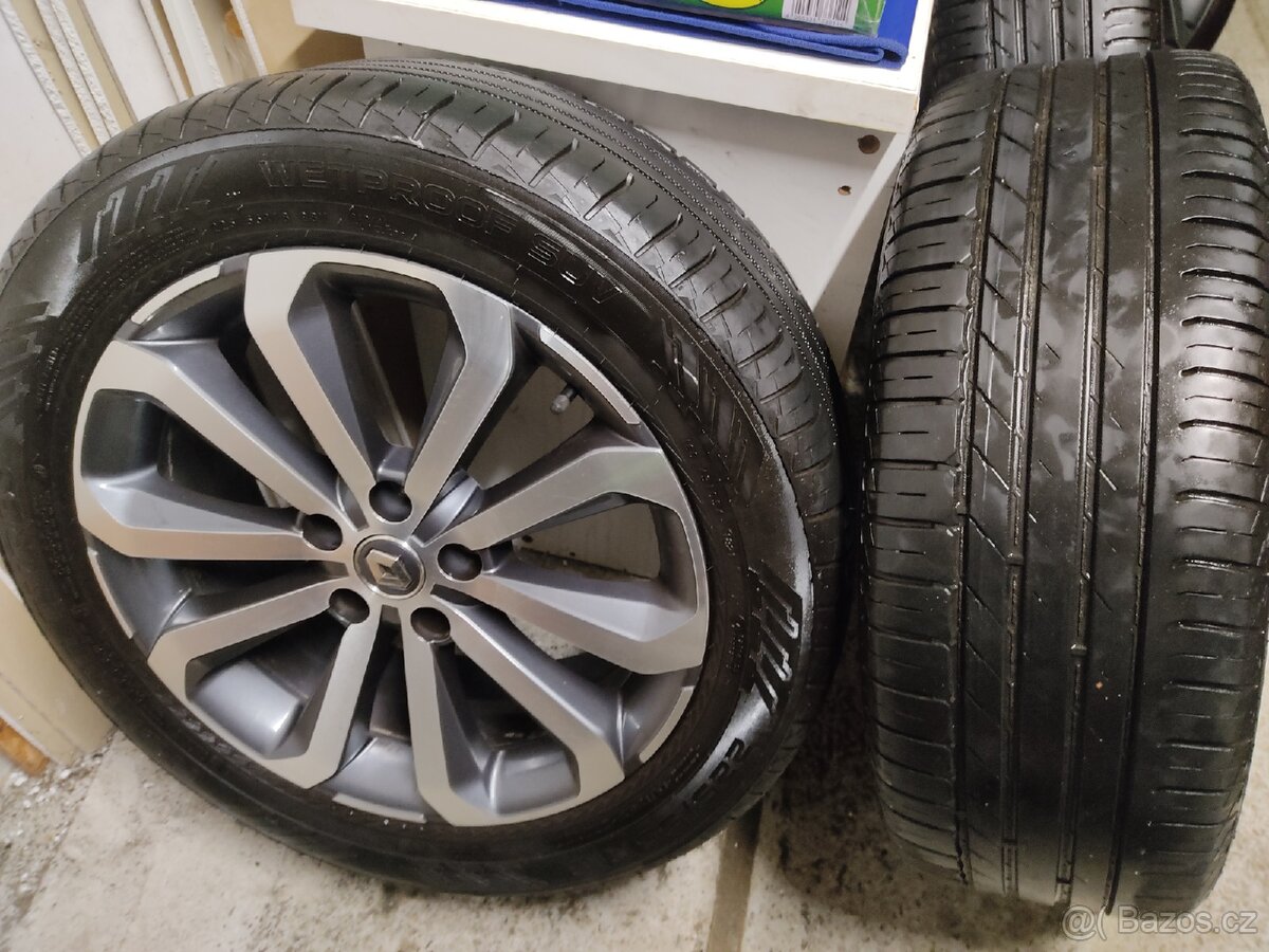 ALU kola Renault Koleos 5x114,3 r18 Originál,225/55ET35+TPMS - 4