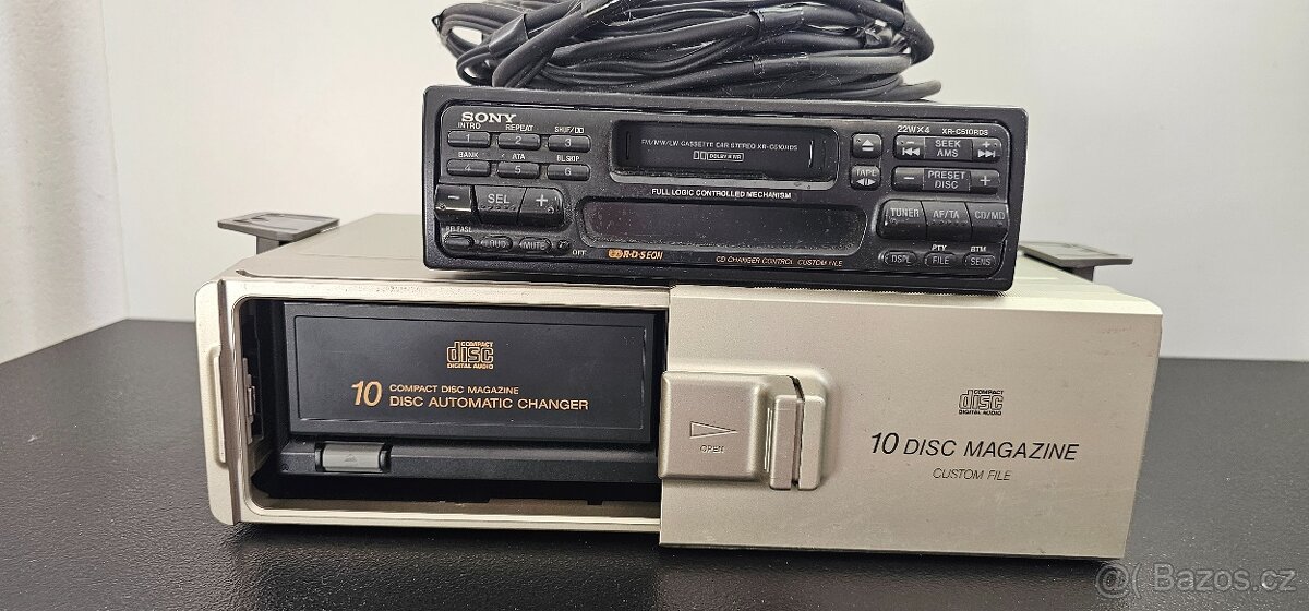 Autorádio s cd měničem na díly - 4
