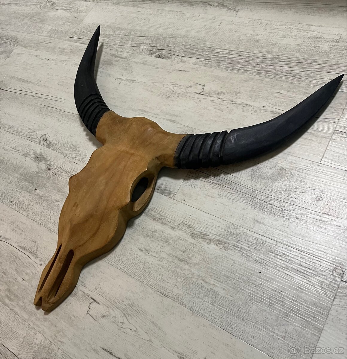 Týková bůvolí hlava - 4