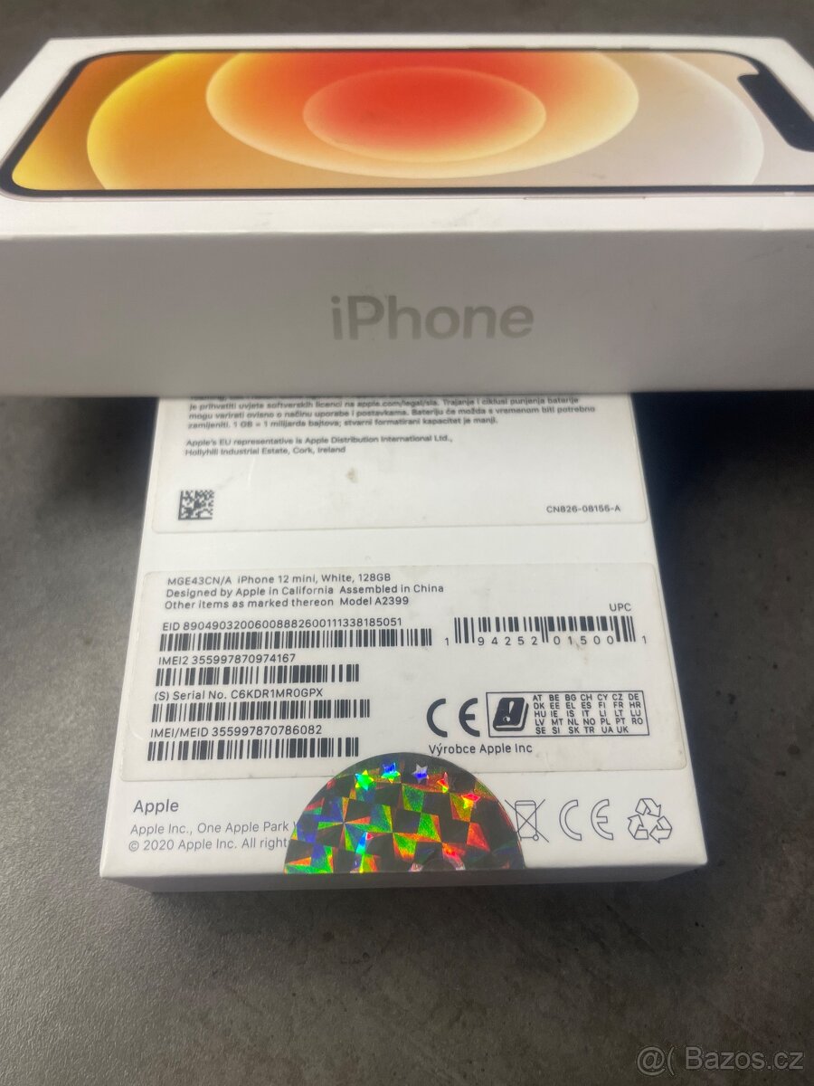 IPhone 12 mini, bílý, 128 GB - 4