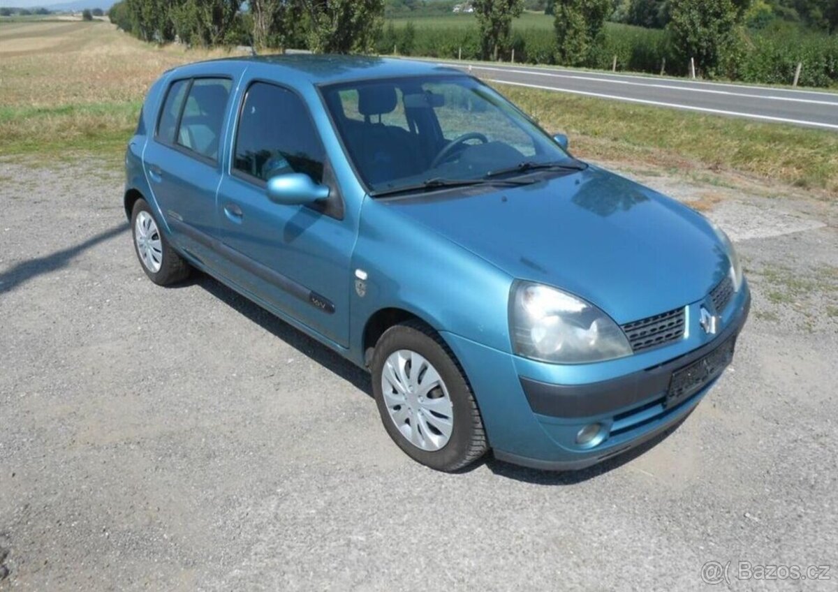Renault Clio 1,2 55 kW KLIMA Historie benzín - 4