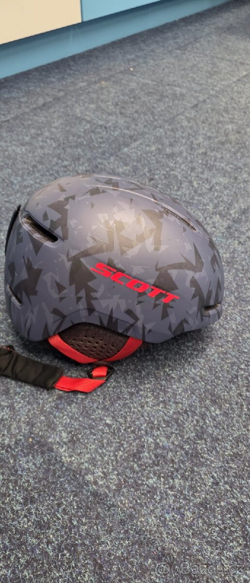 Lyžařská helma Scott + brýle head - 4