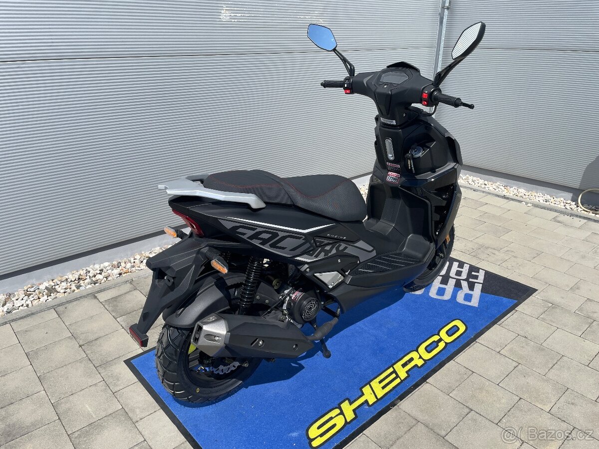 Scorpa/Sherco Factory 50 skútr, nové moto, záruka 2roky, čer - 4