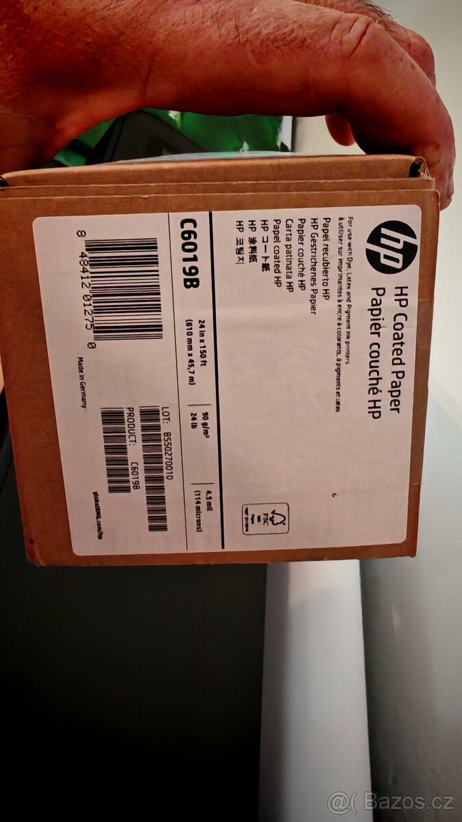 Velkoplošná tiskárna HP - 4