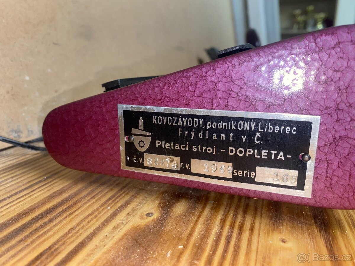 Pletací stroj Dopleta 1969 - 4