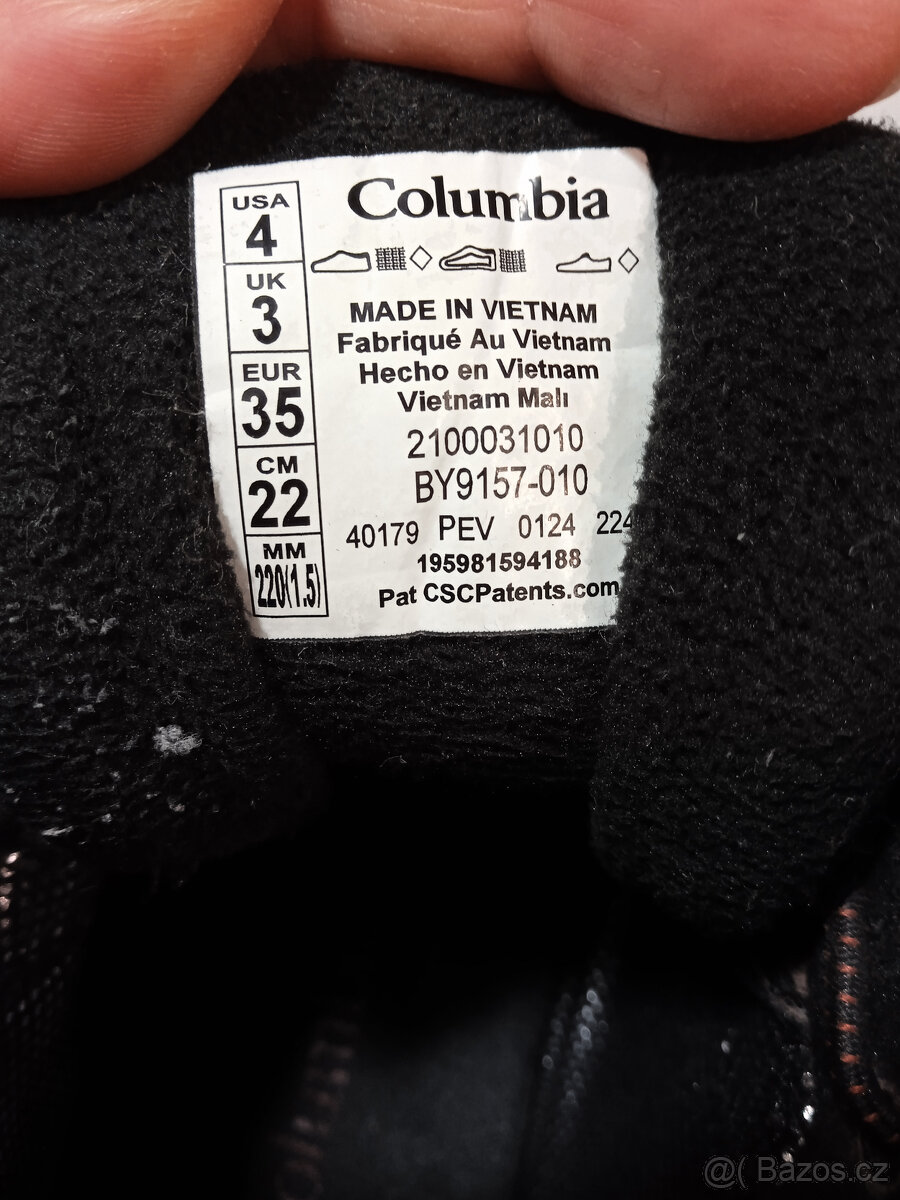 Dětské zimní boty COLUMBIA - 4