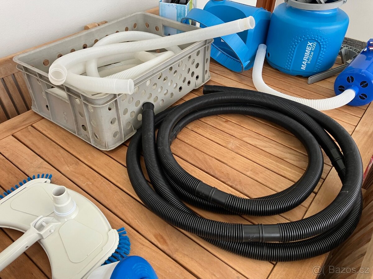 skimmer, plachta, vysavač - 4