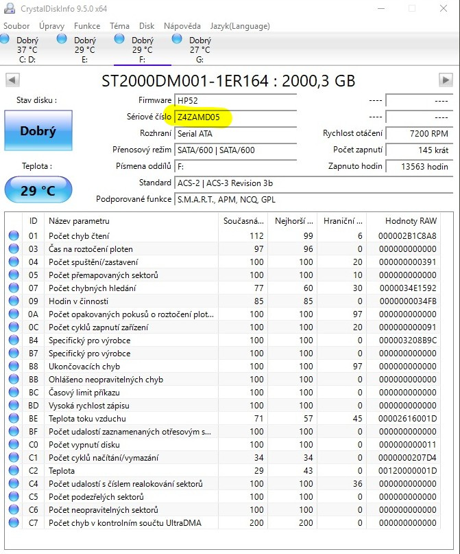 Seagate 3.5" HDD - 2TB - ST2000DM001 #29 - 4