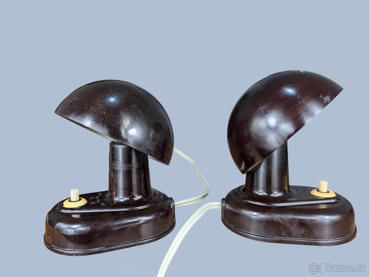 Funkcionalistická bakelitová lampička - Elektrosvit - 4