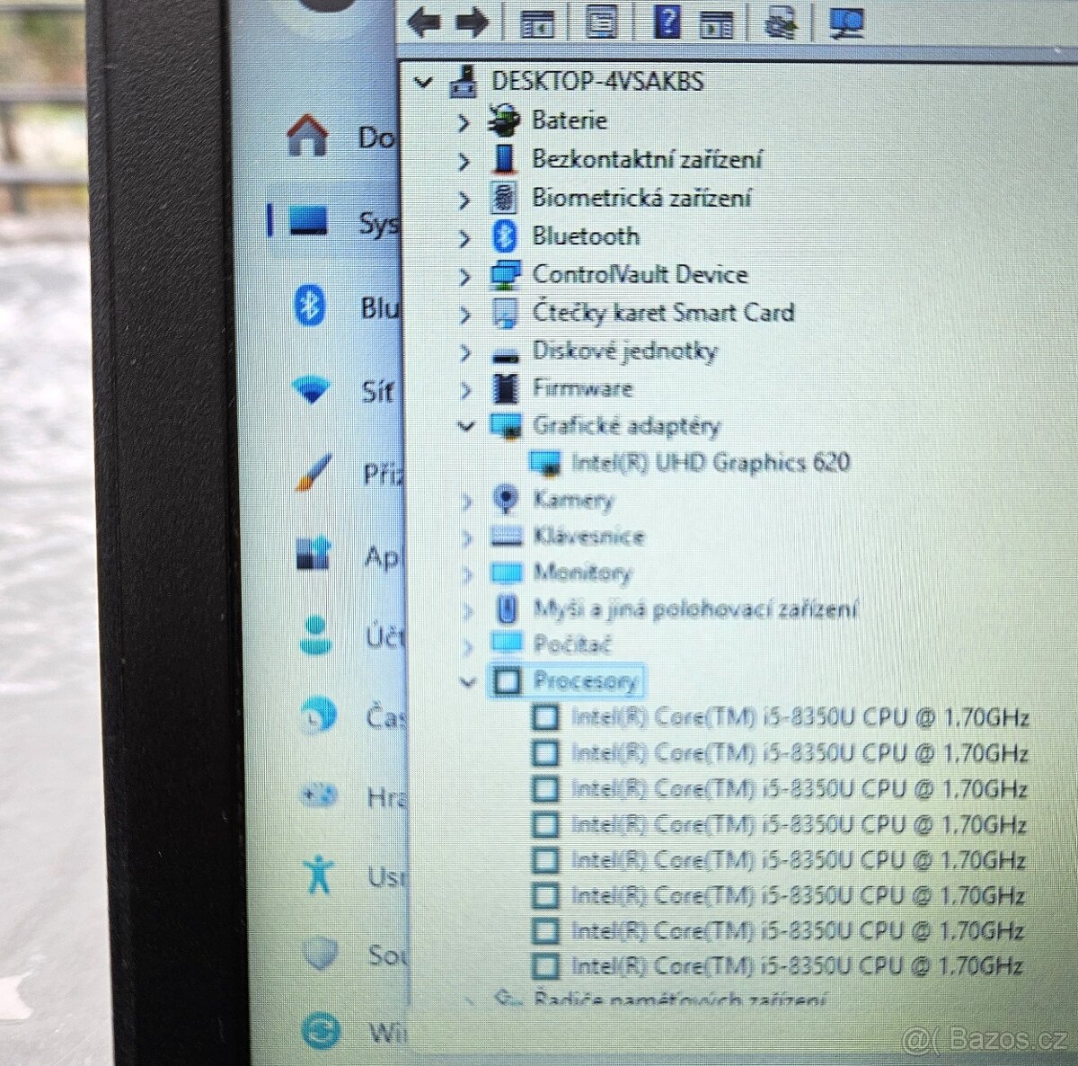 Notebook Dell Latitude 5290 / i5-8350U / 16GB RAM / 256GB - 4