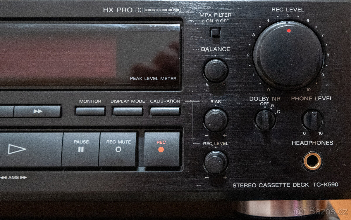 Tape deck Sony TC-K590 3-head (po servisu) - 4