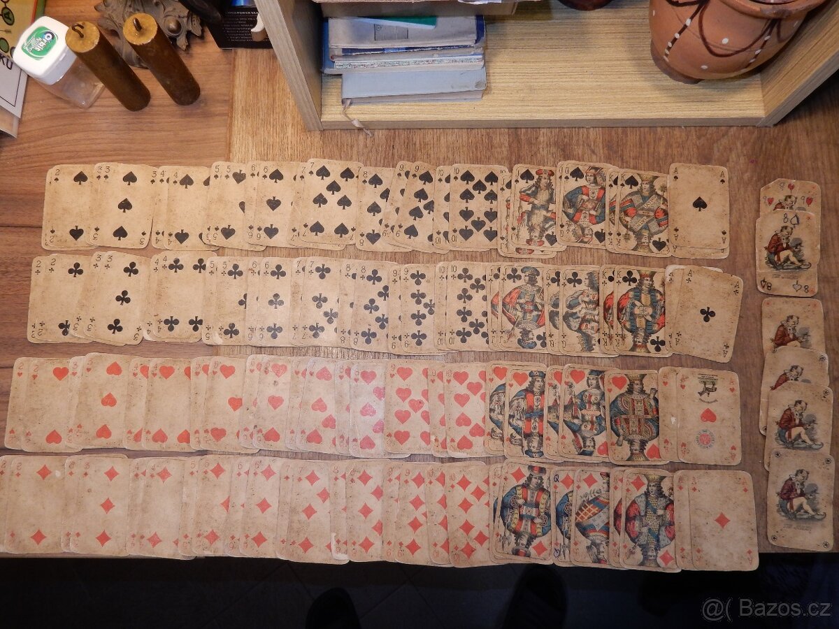 Starožitné hrací karty - 4
